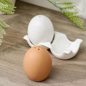 Набор для специй Доляна «Яйца», 2 предмета: солонка, перечница