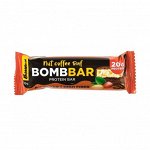 BOMBBAR Nut coffe raf батончик ореховый протеиновый 70g (20шт\кор)