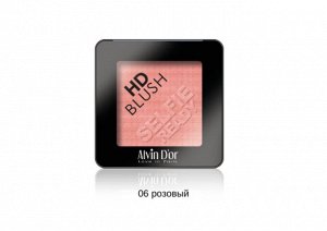 ALVIN D&#039;OR B-2 Румяна для лица пудровые HD BLUSH Selfie Ready 6гр. (тон 06 - розовый)