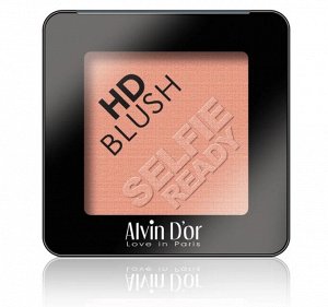 ALVIN D'OR B-2 Румяна для лица пудровые HD BLUSH Selfie Ready 6гр. (тон 08 - охра)