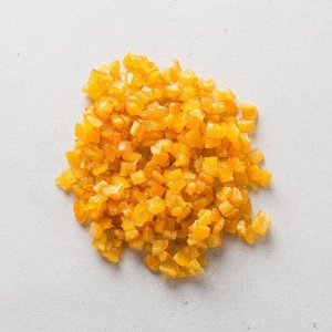 Цукаты апельсиновые засахаренные кубики 6х6 мм, Италия, 100 г