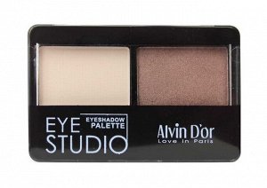 Alvin D`or Тени для век AES-14 EYE STUDIO тон 02 двойные