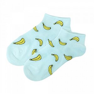 Носки "Бананы", цвет белый, арт. 37.0772