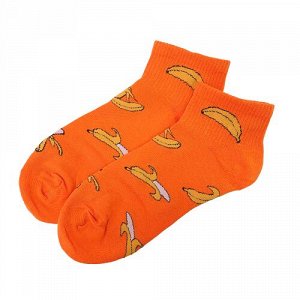 Носки "Бананы", цвет оранжевый, арт. 37.0779