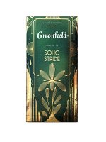Greenfield SOHO STRIDE: оолонг с розмарином и ароматом лимонного цветка в пакетиках, 25 шт