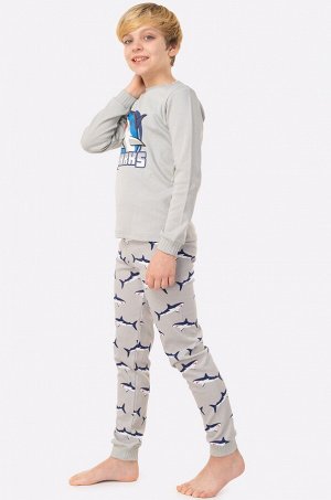 Пижама для мальчика (серый)