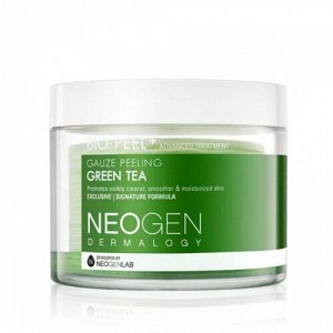 Neogen Dermalogy Bio-Peel Gauze Peeling Green Tea Успокаивающие пилинг-пэды с зеленым чаем 30шт