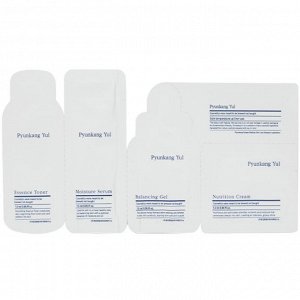 Pyunkang Yul Sample Pouch 1 Набор пробников для лица (Essence toner 1,5мл, moisture serum 1,5мл, Balancing gel 1,5мл, Nutrition cream 1,5мл)