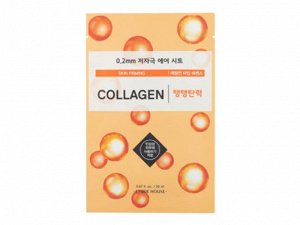 Etude House Маска для лица тканевая с коллагеном Collagen Skin Firming Mask, 20 мл