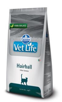 Farmina Vet Life Cat Hairball диета сухой корм для кошек для выведение шерстяных комочков 2кг