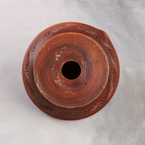 Ростер "Домашние традиции", декор, красная глина, 26х25х17 см