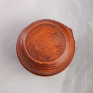 Ростер "Домашние традиции", гладкий, красная глина, 24х23х15 см