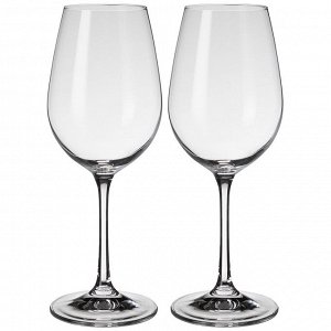 Набор бокалов для вина из 2 штук "viola" 350мл
