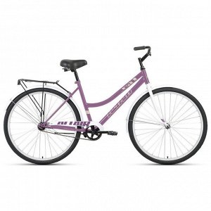 Велосипед 28" Altair City low, 2022, цвет фиолетовый/белый, размер 19"