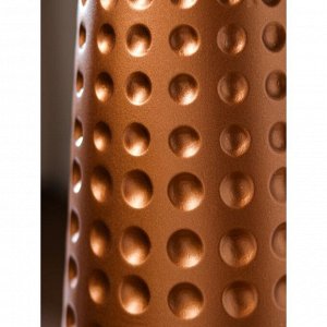 Ваза керамическая "Орбита", напольная, бронзовая, 64 см