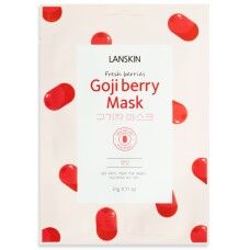 Тканевая маска для лица LANSKIN «Fresh berries» Goji mask с ягодами Годжи