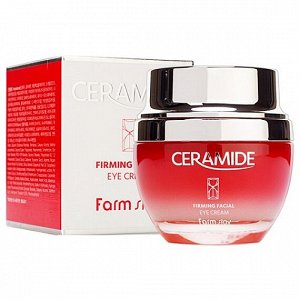 Farm Stay Ceramide Firming Facial eye Cream Укрепляющий крем для глаз с керамидами, 50 мл