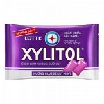 Резинка жевательная Xylitol Blueberry Mint &quot;Голубика и мята&quot;, Thai Lotte, 11,6г, блистер, 1/10/200