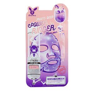 Elizavecca Тканевая маска для лица с экстрактами фруктов, Power Ringer Mask Pack Fruits Deep, 23 мл