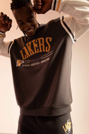 Толстовка с капюшоном Defacto Fit NBA Los Angeles Lakers Licensed