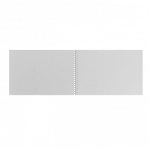 Канц-Эксмо Альбом для рисования А4, 20 листов, на гребне, «Аниме», обложка мелованный картон, выборочный лак, блёстки, блок 110 г/м?