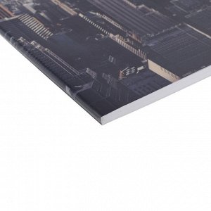 Альбом для рисования А4, 40 листов на склейке "Пейзаж 2", обложка мелованный картон, блок 100 г/м?
