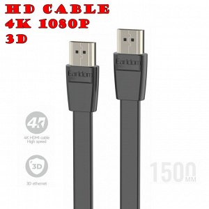 Кабель c HDMI на HDMI Earldom W23 1,5M version 1.4