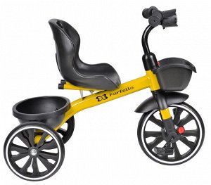 Детский трехколесный велосипед (2022) Farfello 207 (4 шт) Желтый/Yellow 207
