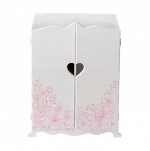 Шкаф с дизайнерским цветочным принтом. Коллекция Diamond Princess (4шт)