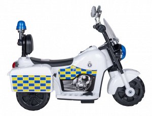 Мотоцикл Детский электромобиль (2022) HL222 Белый/White HL222
