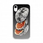Силиконовый чехол Грейпфрут арт на iPhone XR (10R)