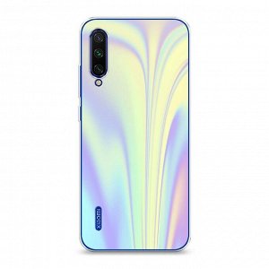 Силиконовый чехол Фиолетовая голограмма на Xiaomi Mi A3