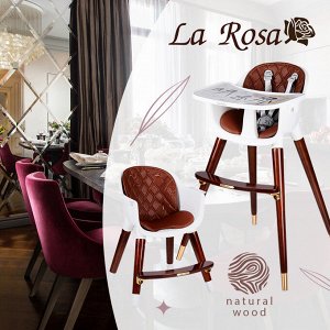 Стульчик для кормления детский Farfello La Rosa