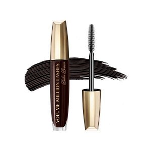 Лореаль Париж, Тушь для ресниц VOLUME MILLION LASHES BALM BROWN для объема и разделения, коричневая, 8,9 мл, Loreal Paris