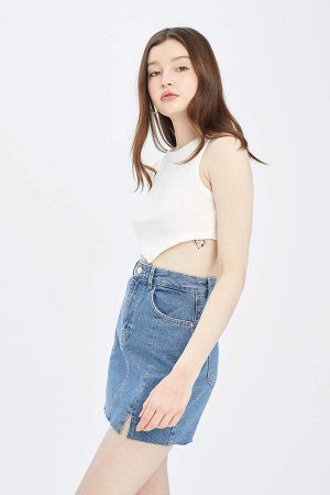 Трикотажная майка Cool Super Crop Corduroy