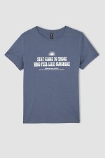 Футболка серая