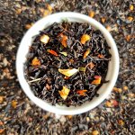 Черный чай айва с персиком 50 гр