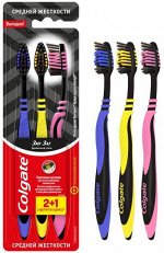 З/щетка Colgate ЗИГЗАГ 2+1 с древесным углем NEW