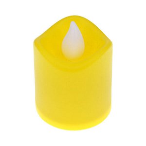 SVZ005-01 Светодиодная свеча, 4х3см, цвет жёлтый