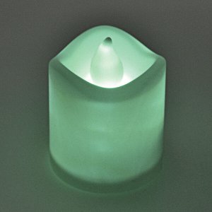 SVZ005-03 Светодиодная свеча, 4х3см, цвет белый