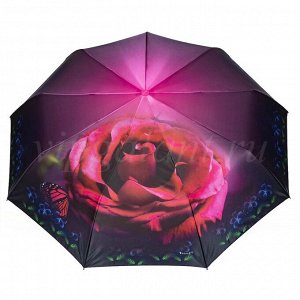 Женский зонт автомат полный с цветами Yuzont 2093