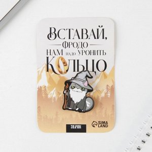 Значок на подложке «Кольцо», 8 х12 см