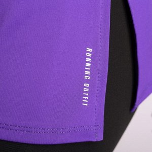 Топ Фиолетовый
Состав: 94% Polyester, 6% Elastane
Топ - майка удлиненная с разрезами по бокам (термо "Running outfit").
Материал:
Meryl (ultra) - "дышащая", легкая ткань, которая отличается повышенной