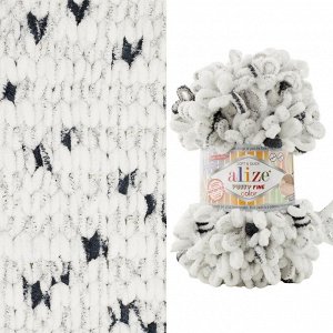 Пряжа для вязания Alize Puffy FINE color цвет №7646