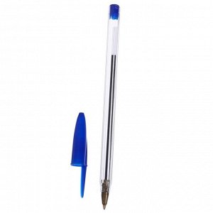 Ручка шариковая 0,7 мм, стержень синий,