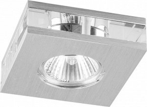 Светильник точечный FERON DL 8211 прозрачный/серебро