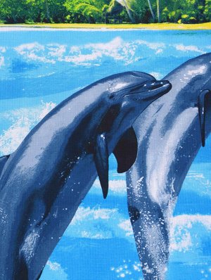 Дельфин (голубой)