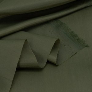 Ткань на отрез таффета 150 см 190Т цвет хаки 0426