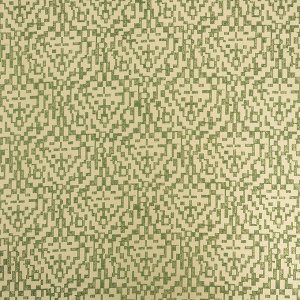 Ткань на отрез Жаккард базовый 150 см цвет зеленый