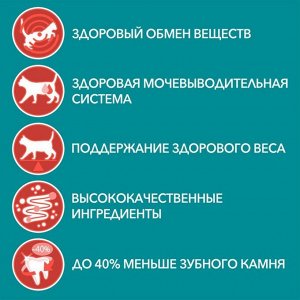 Сухой корм PURINA ONE для стерилизованных кошек, говядина/пшеница, 750 г